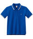 Polo para niño en jersey piqué