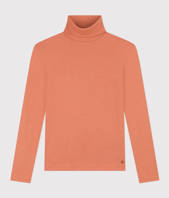 Camiseta L'ICONIQUE de algodón con cuello vuelto para mujer rosa SIENNA