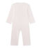 Pelele para niña rosa VIENNE/gris MISTIGRI