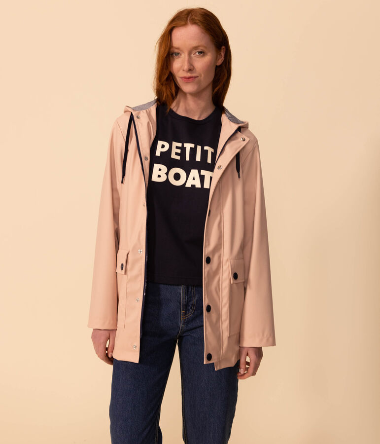 Chubasquero emblem&aacute;tico unisex rosa