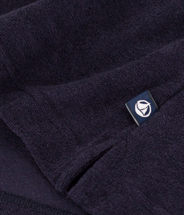 Camiseta la Boxy de algod&oacute;n de esponja de mujer azul