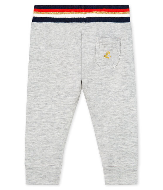 Pantalón de tela túbica para bebé niña gris BELUGA CHINE CN
