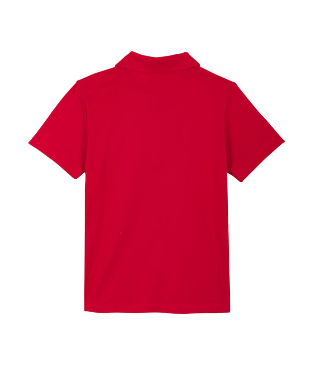 Polo infantil para ni&ntilde;o rojo