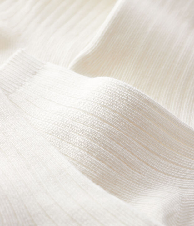 Juego de 2 de pares de calcetines de ni&ntilde;o blanco