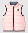 Chaqueta alcolchada para bebé, reversible, sin mangas y de poliéster reciclado rosa MINOIS