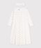 Camis&oacute;n disfraz de princesa y diadema infantil de algod&oacute;n blanco/multicolor