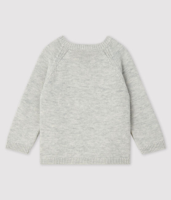 Jersey con motivo para bebé niño gris BELUGA CHINE
