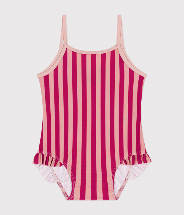 Traje de ba&ntilde;o de beb&eacute; rosa/rosa