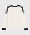 Sudadera para mujer blanco MARSHMALLOW/azul SMOKING