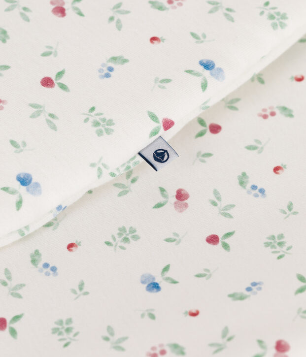 Saco para beb&eacute; de algod&oacute;n con estampado de frutas TOG 2 blanco/multicolor
