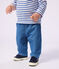 Pantal&oacute;n vaquero ligero para beb&eacute; azul