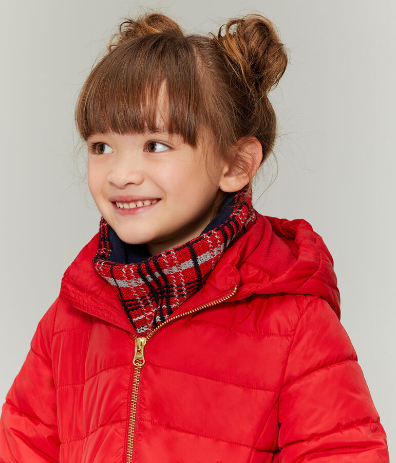 Plumas de ni&ntilde;a rojo