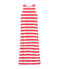 Vestido sin mangas para mujer rosa GROSEILLER/blanco MARSHMALLOW