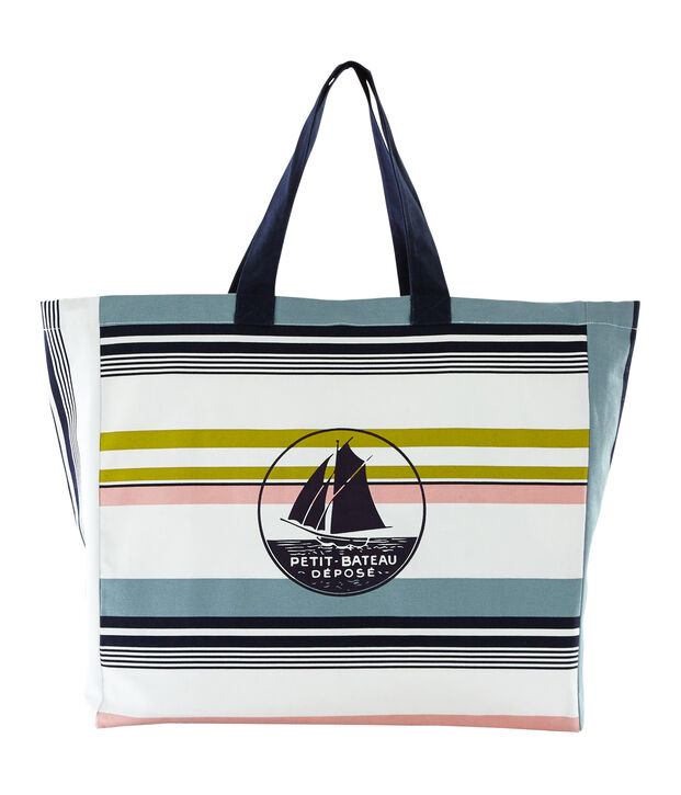 Bolso blanco/multicolor
