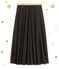 Falda para mujer en tul negro NOIR/amarillo DORE