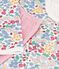 Camis&oacute;n y leggings infantiles de t&uacute;bico con flores rosa/multicolor