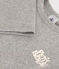 Camiseta de algodón de manga larga para bebé gris CHATON CHINE