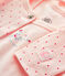 Conjunto para bebé de dos piezas de punto rosa FLEUR/rosa GEISHA