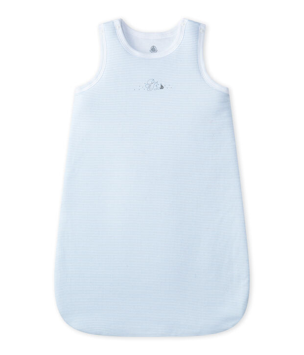 Saco de nacimiento milrayas beb&eacute; ni&ntilde;o azul/blanco