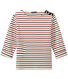 Marinera en jersey grueso tricolor para mujer