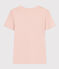 Camiseta L'ICONIQUE de algodón con cuello redondo para mujer rosa SALINE
