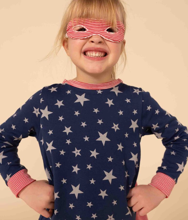 Estuche regalo con pijama disfraz fluorescente de algod&oacute;n para ni&ntilde;o/a multicolor