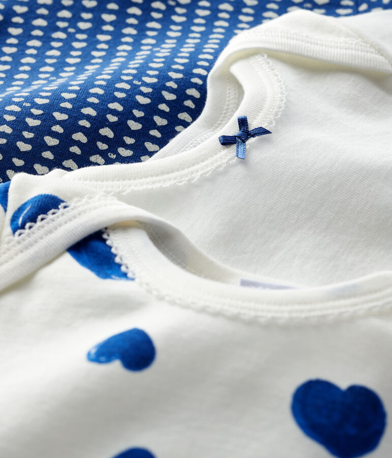 Juego de 3 bodis de manga larga para beb&eacute; multicolor