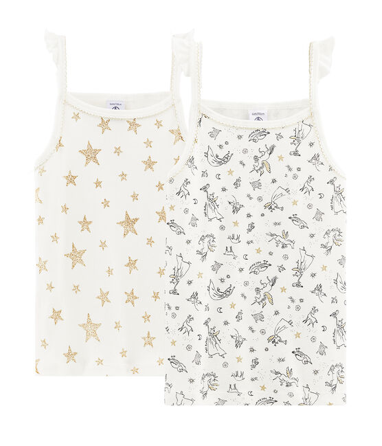 Par de camisas de tirantes para niña variante 1