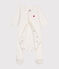 BODYJAMA UNISEX DE TERCIOPELO blanco MARSHMALLOW
