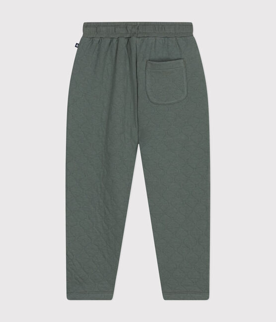 Pantalón de túbico acolchado de niño verde THUYA