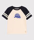 Camiseta estampada de punto para niño