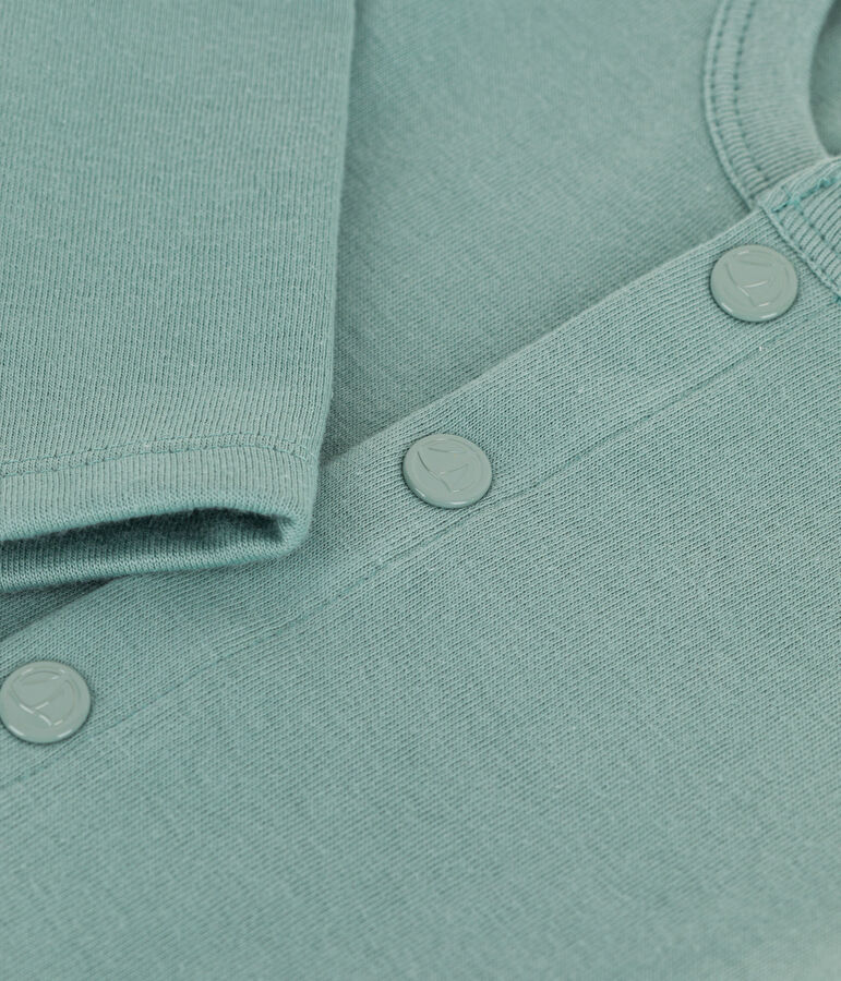 C&aacute;rdigan de punto grueso para beb&eacute; verde