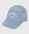 Gorra vaquera Petit Bateau Family para bebé azul DENIM CLAIR