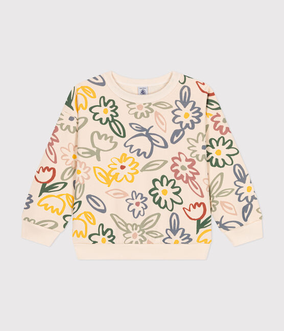 Sudadera de felpa para niña blanco AVALANCHE/ MULTICO