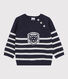 Sudadera de lana y algodón de bebé.