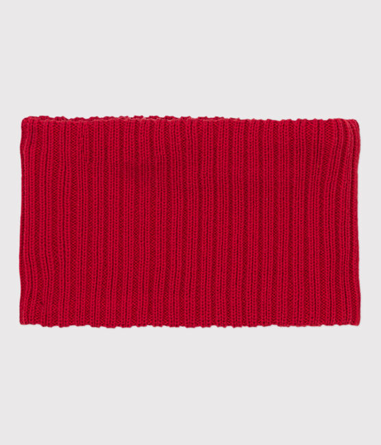 Cuello de punto tricotado con forro polar reciclado para bebé STOP