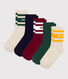 5 pares de calcetines infantiles de algodón