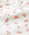 Mono saco para bebé de punto blanco MARSHMALLOW/rosa GRETEL/ MULTICO
