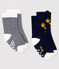Juego de 2 pares de calcetines para bebé variante 2