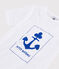 Camiseta serigrafiada para niño blanco ECUME