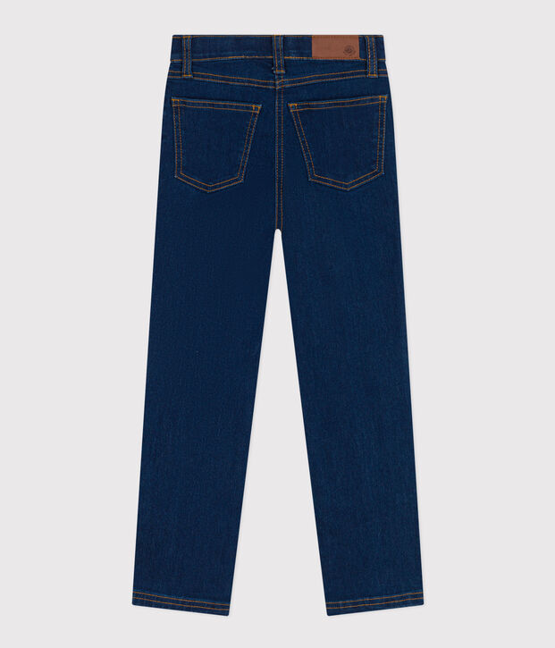 Pantal&oacute;n vaquero slim de ni&ntilde;a azul