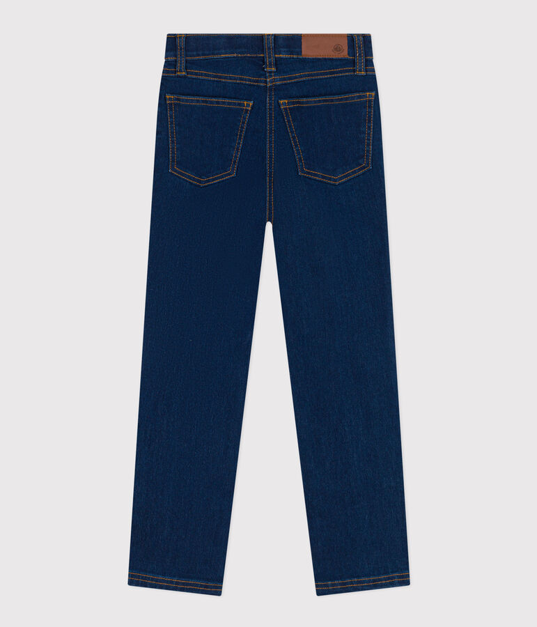 Pantal&oacute;n vaquero slim de ni&ntilde;a azul DENIM BLEU