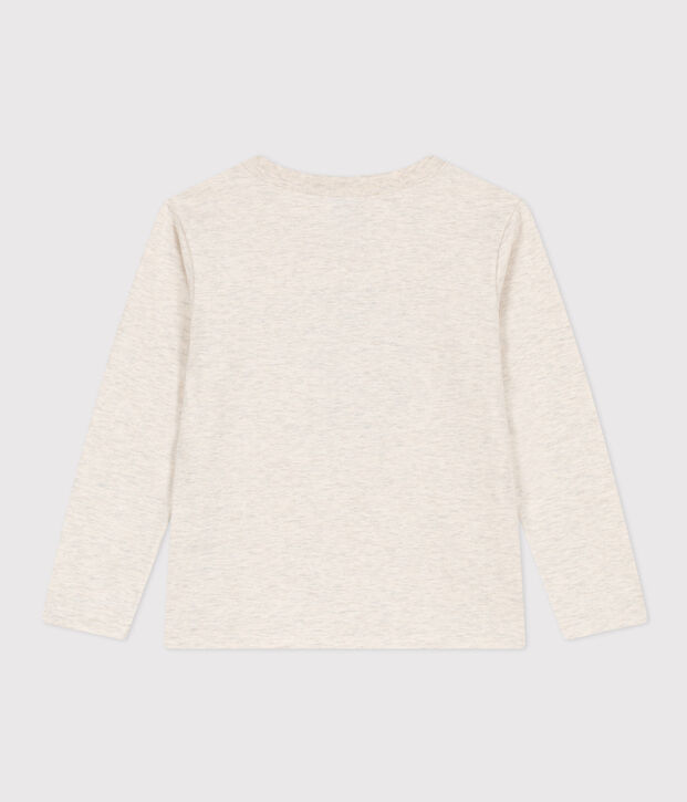 Camiseta de algod&oacute;n de manga larga de ni&ntilde;a/ni&ntilde;o MONTELIMAR CHINE
