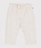 Pantalón de túbico acolchado para bebé beige MONTELIMAR CHINE