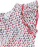 Vestido infantil para niña blanco MARSHMALLOW/blanco MULTICO
