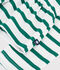 Marinera infantil de algod&oacute;n verde/verde