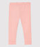 Pantalón de algodón orgánico de bebé. rosa CHARME