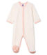 Pijama de terciopelo para bebé niña