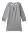 Camisón milrayas para niña azul SMOKING/beige COQUILLE