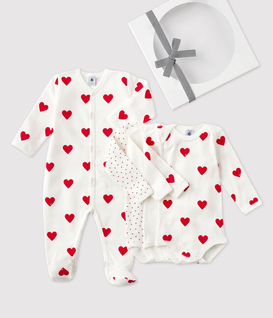 Estuche de regalo de corazones de bebé variante 1